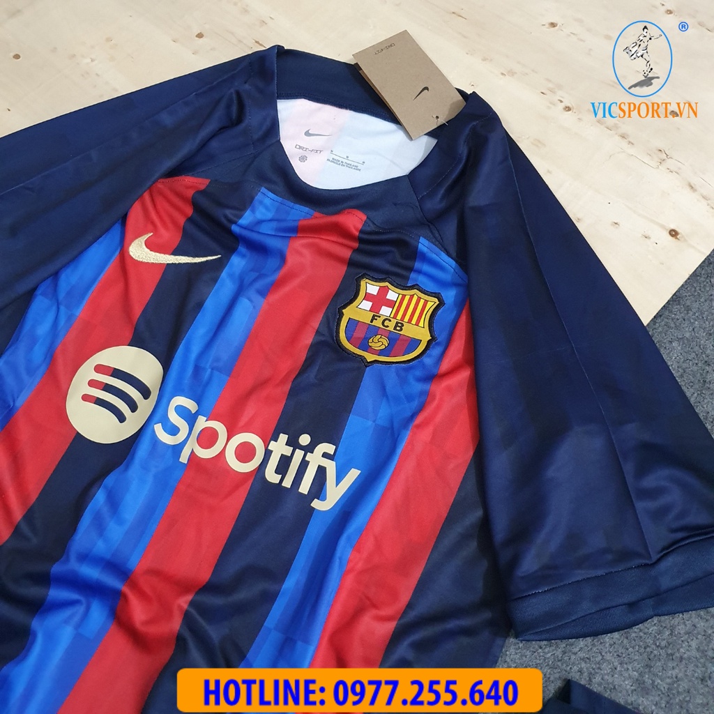 Quần Áo Bóng Đá CLB BARCELONA 2022-2023 Hàng Thái Cao Cấp F2 - Vicsport