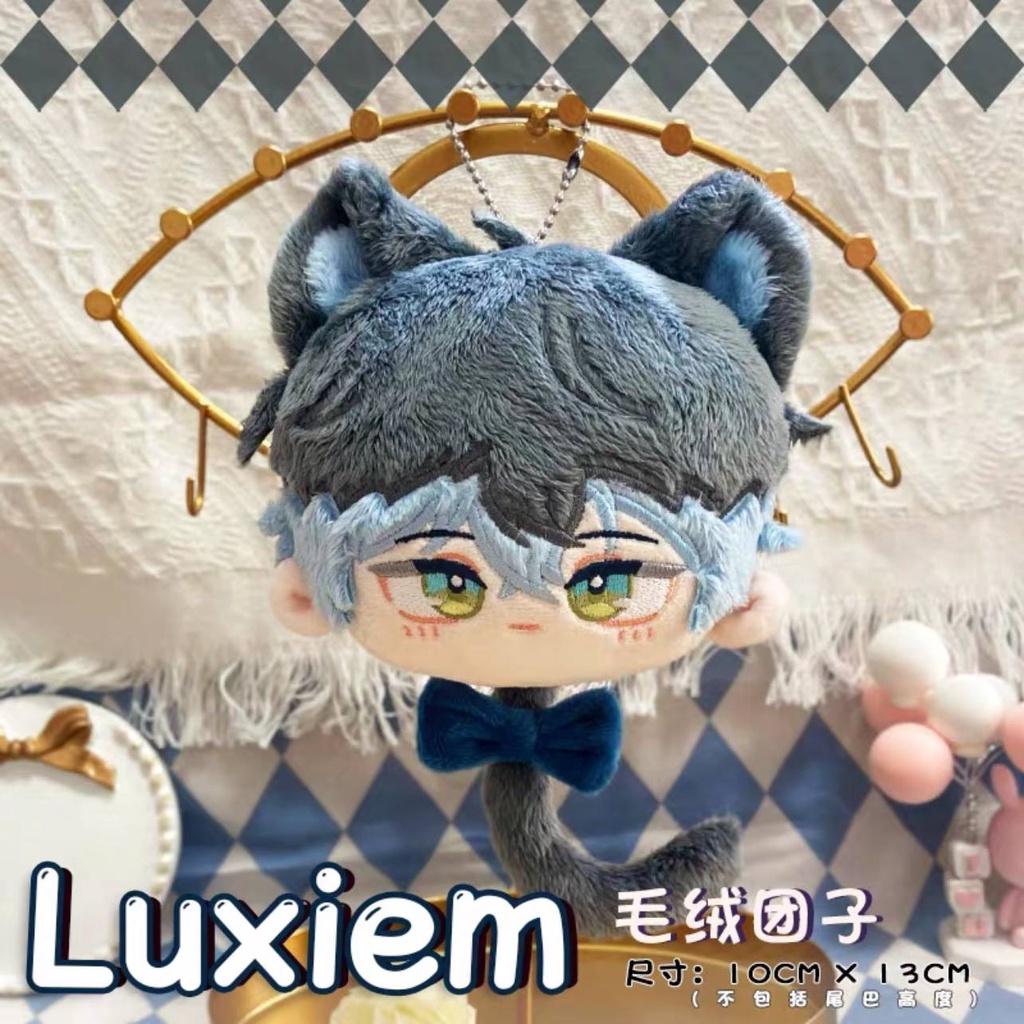 Ag Luxiem Móc Khóa Búp Bê Nhồi Bông Anime Mysta Shu Ike Luca NIJISANJI GIft