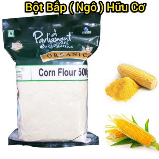 Bột ngô (bột bắp) hữu cơ Parliament 500g