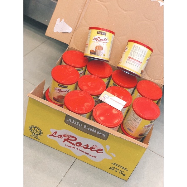 THÙNG SỮA ĐẶC LAROSEE hộp 1kg