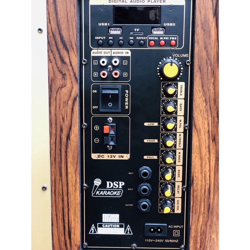 Loa Kéo Cao cấp BNIB 1206A Bass 30- Ba đường tiếng, Âm thanh siêu chất lượng