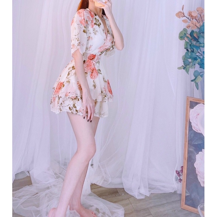 Jum hoa cánh tiên 2 lớp