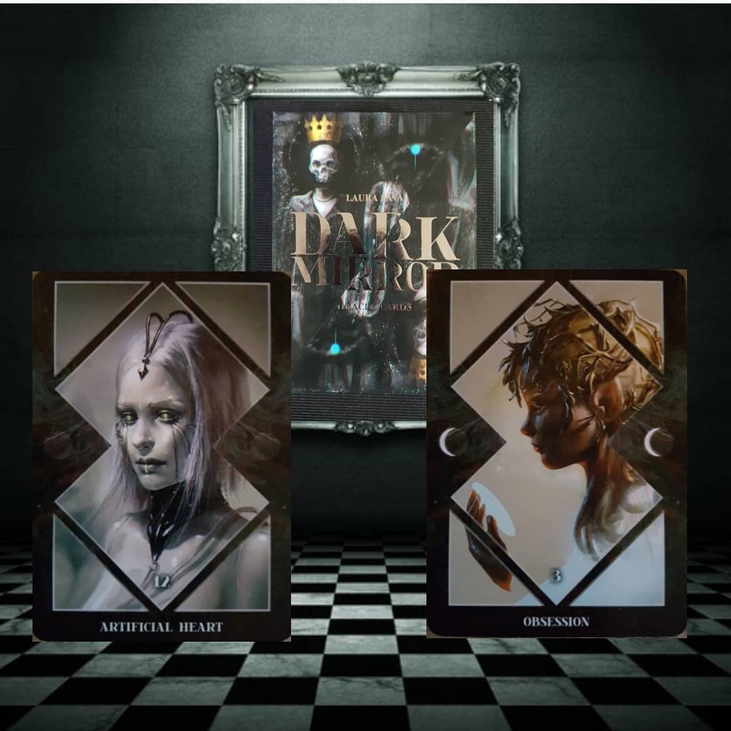 Bộ Bài Dark Mirror Oracle (Mystic House Tarot Shop) - Bài Gốc Authentic Chính Hãng 100%