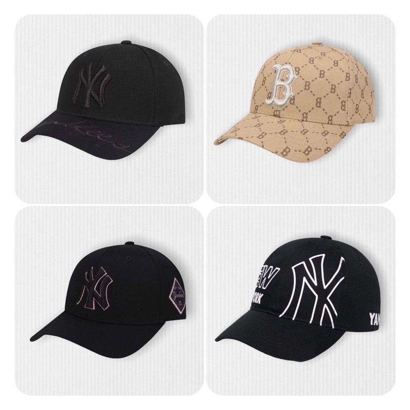 [Chính hãng xuất dư ] Nón Mũ lưỡi trai MLB , sang trọng cá tính ☘️