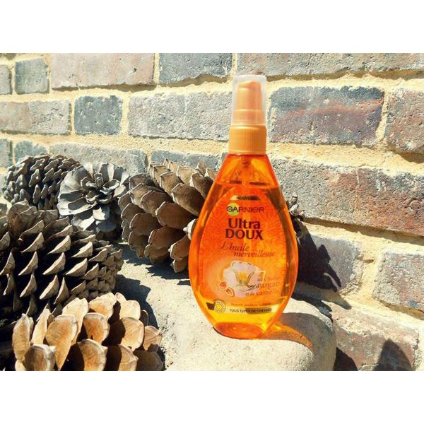 Tinh dầu dưỡng tóc hoa trà Garnier Pháp Argan Ultra Doux | BigBuy360 - bigbuy360.vn