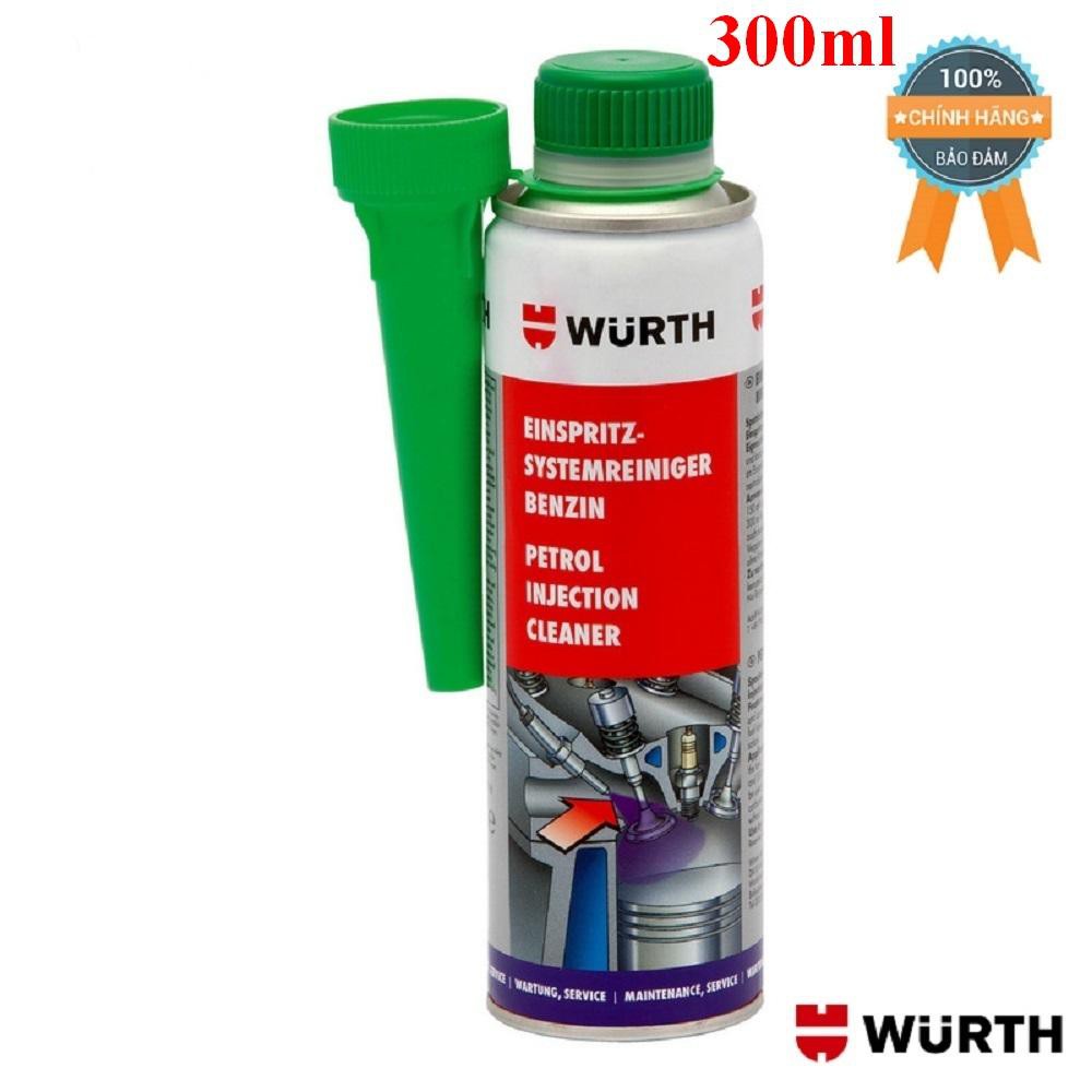 Súc Béc Xăng Wurth Petrol Tiết Kiệm Nhiên Liệu Tăng Tuổi Thọ Động Cơ 300ml