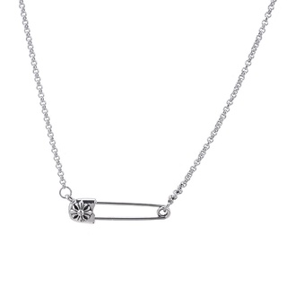 Dây chuyền unisex Chrome Heart kim băng bạc phong cách năng động cá tính – Shop Lộc độc và lạ