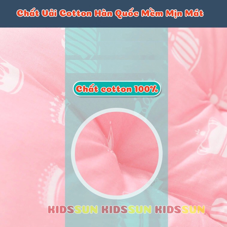 Gối bầu cánh tiên KIDSSUN cao cấp nâng chất liệu cottot và bông độ đàn hồi cao đỡ bụng giảm đau lưng cho bà bầu