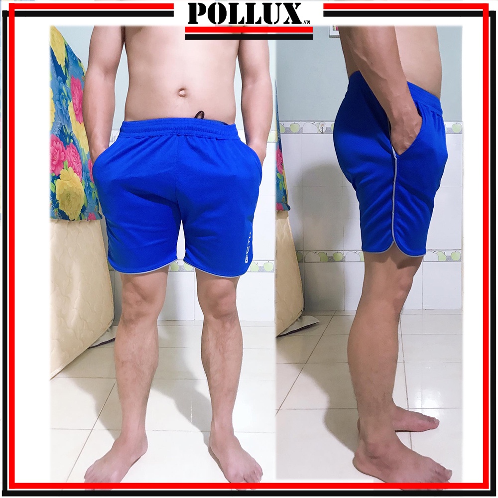 Quần đùi thể thao nam 𝐄𝐂𝐇𝐓 tập gym đi dạo đi biển bơi lội - 𝐏𝐨𝐥𝐥𝐮𝐱