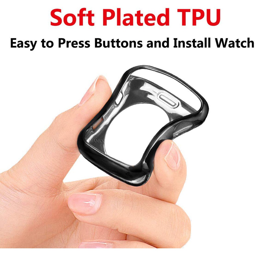 Ốp Bảo Vệ Bằng TPU Mềm Dành Cho Apple Watch 45mm 41mm 44mm 40mm 42mm 38mm Series 8 / 7 / SE / 6 / 5 / 4 / 3 / 2 / 1