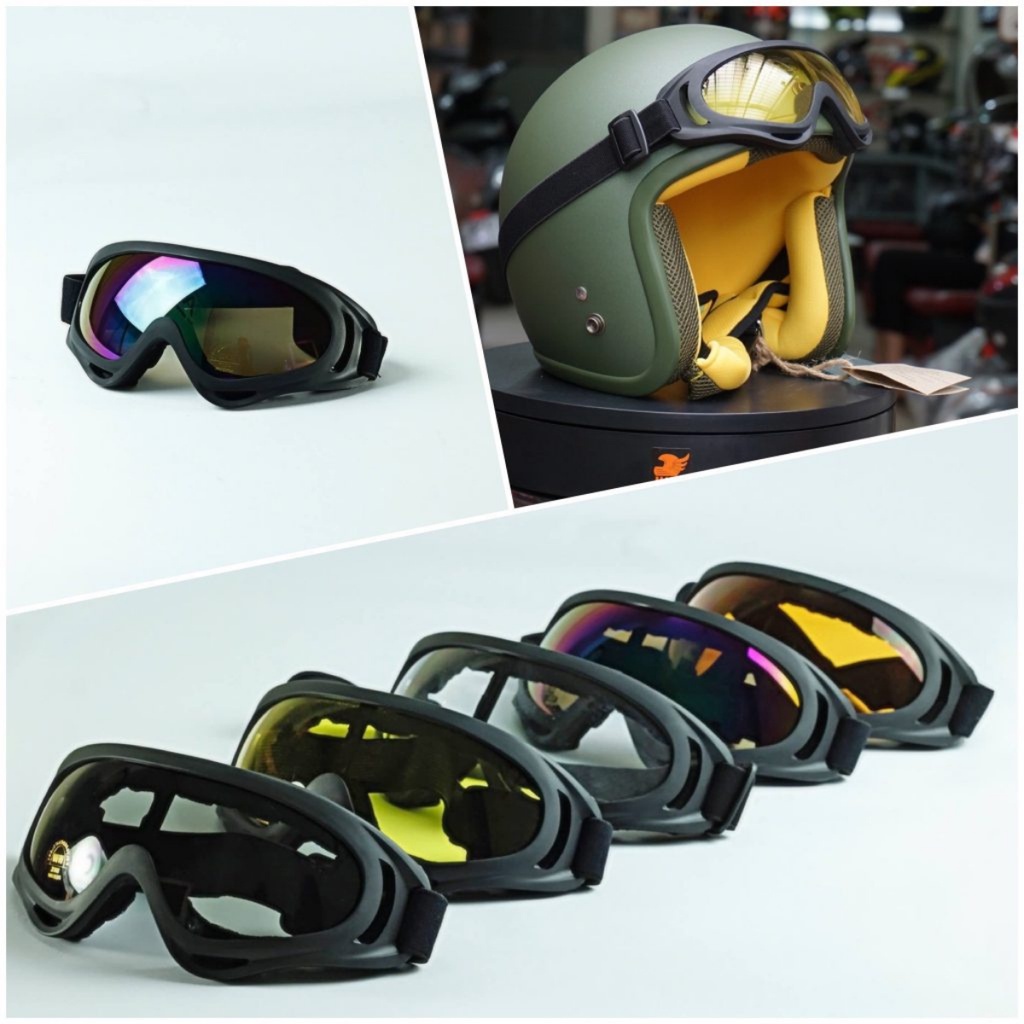 Kính uv X400 dành cho mũ bảo hiểm 1/2 và 3/4 chống bụi - gió và đi phượt - Mũ  bảo hiểm & Phụ kiện | SiêuThị.vn