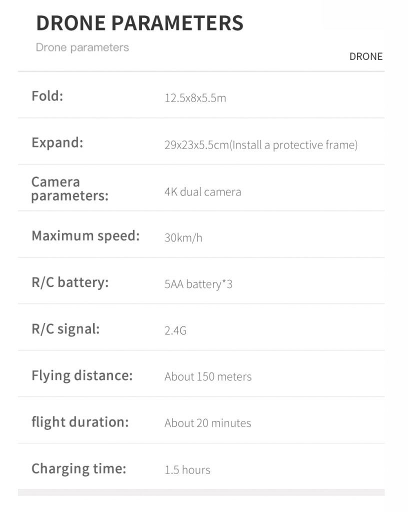 Bộ Drone E99 Pro Rc 4k Hd Dual Camera Gps Wifi Fpv