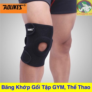 Băng gối tập gym aolikes knee pads a-7616