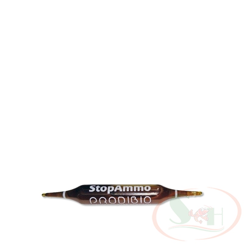 Khử độc Prodibio Stop Ammo 1 ống giảm stress xử lý nước máy bể cá tép thủy sinh
