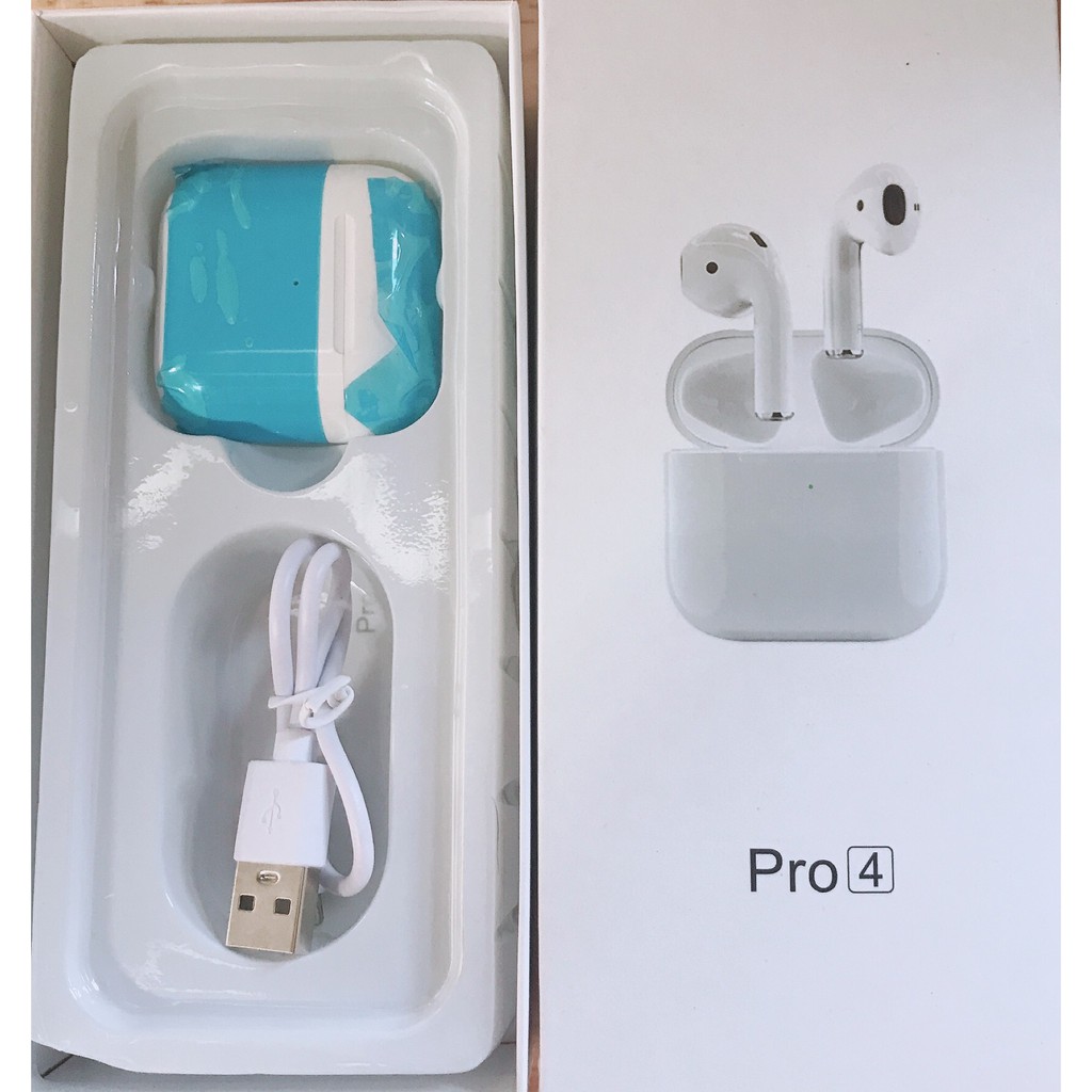 [1 Đổi 1] Tai Nghe Aripod Pro 4 Bluetooth 5.0, CNS.365 Tích Hợp Micro Âm Thanh Sống Động Chất Lượng Cao