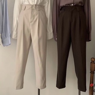 QUẦN BAGGY VẢI 4 MÀU Q455