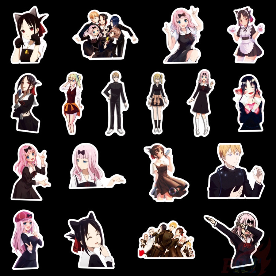 ❉ Kaguya Sama: Tình Yêu Là Chiến Tranh 02 Hình Dán ❉ Set 50 Sticker Hình Shinomiya Kaguya Thời Trang