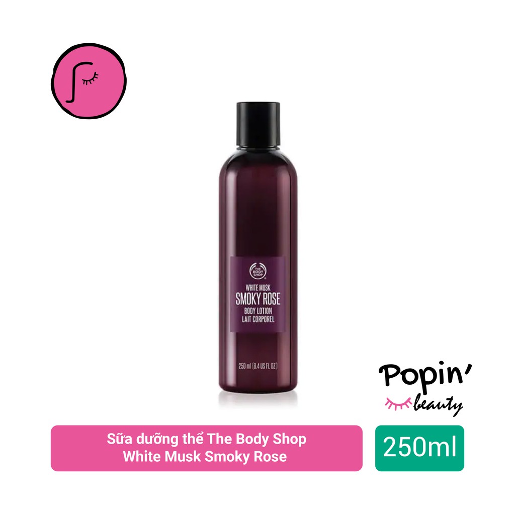 Sữa dưỡng thể hương nước hoa The Body Shop White Musk Smoky Rose