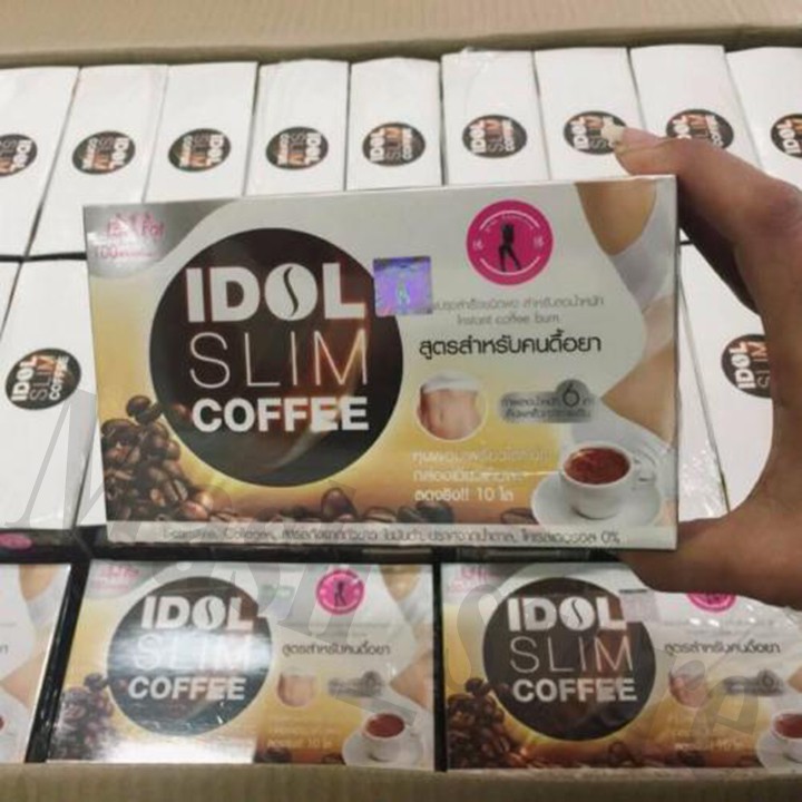 (Hộp 10 gói) CÀ PHÊ GIẢM CÂN THÁI LAN IDOLE SLIM COFFE_MaskStore4 | BigBuy360 - bigbuy360.vn