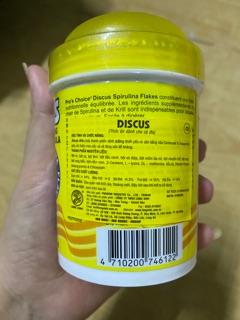 Thức ăn CÁ ĐĨA Discus 28.5gr (cám lá)