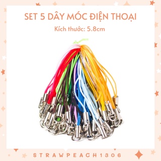 Dây móc khóa điện thoại dùng làm đồ handmade - strawpeach1306