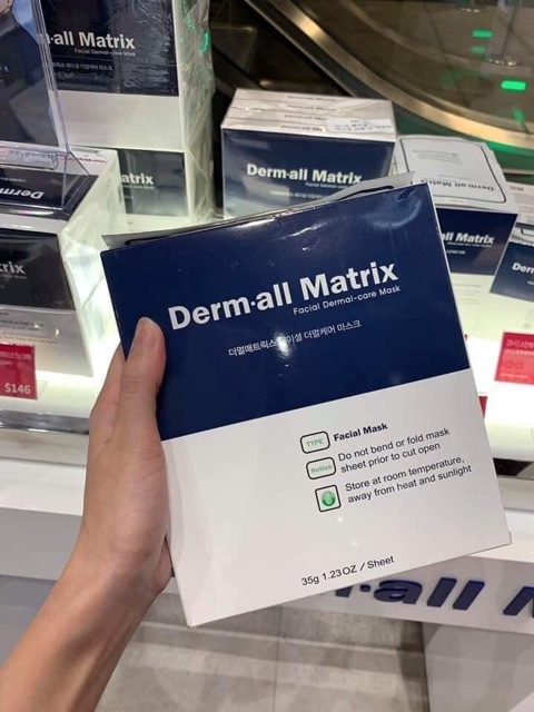 Mặt nạ Derm-all Matrix Facial Dermal-care Mask