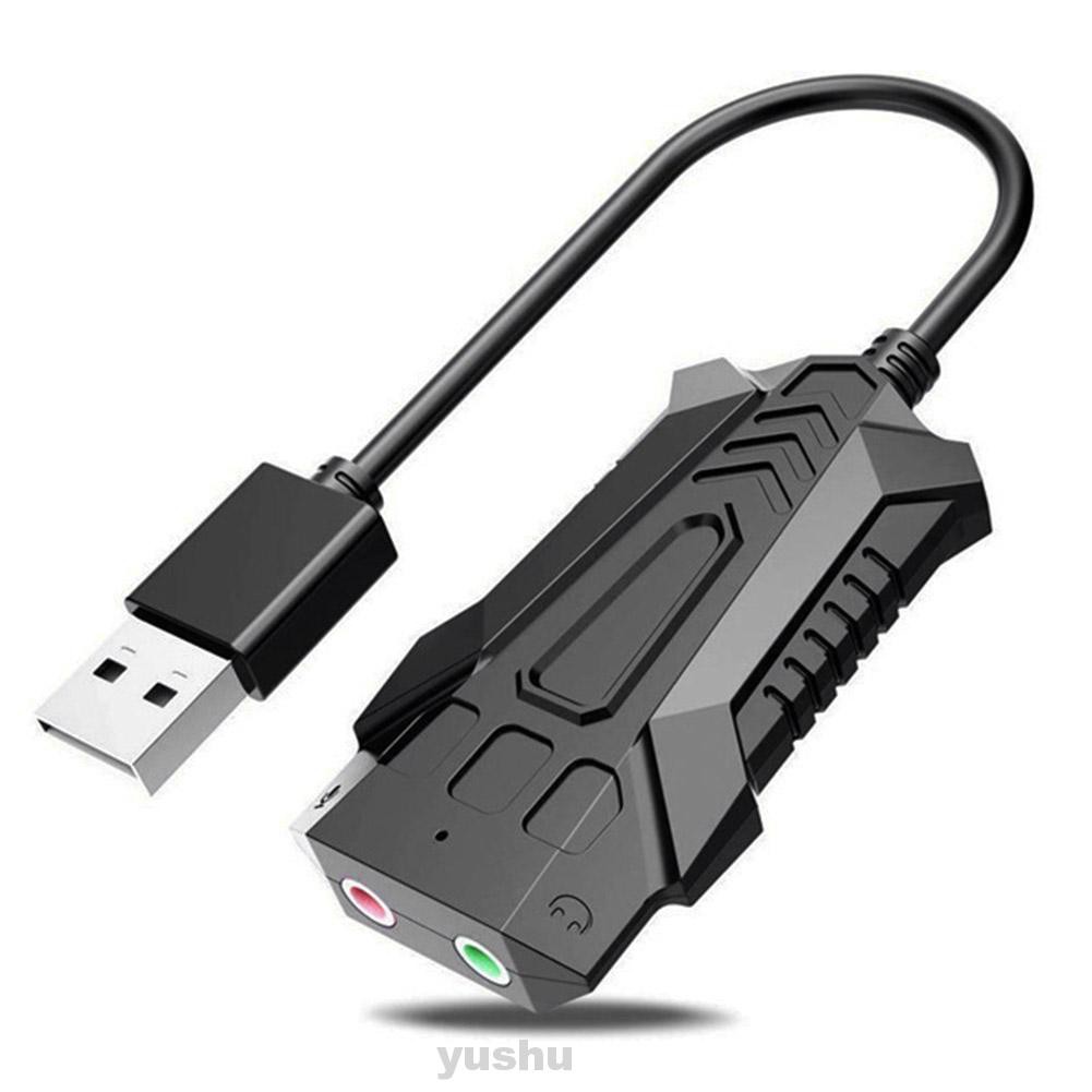 CHANNEL Card Âm Thanh Usb 2.0 7.1 Kèm Phụ Kiện Chuyên Dụng