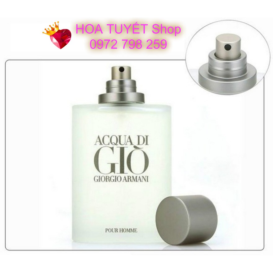 Bộ đôi GIO ACQUA DI 1chai 100ml + 1chai 30ml