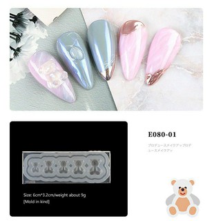 Khuôn Silicon Hình Gấu