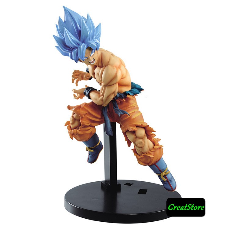 ( Hàng Sẵn ) Mô Hình Songoku và Vegeta super saiyan blue Dragonball Figure