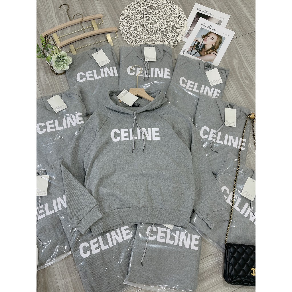 Áo Len Thụng Mũ CILINE Chất Len Dày Dặn Hàng Chuẩn Bán Tại Shop "có ảnh thật + video" | BigBuy360 - bigbuy360.vn