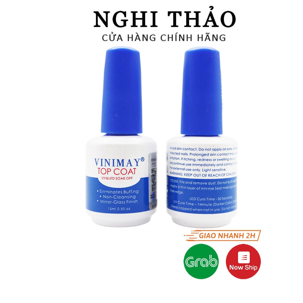 Top bóng Vinimay 15ml