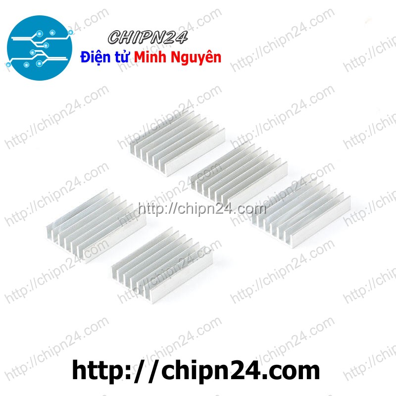 [2 CÁI] Tản nhiệt TN20 30x20x6MM TRẮNG