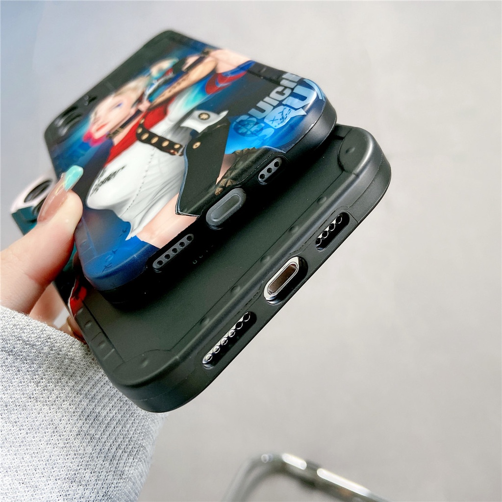 Ốp điện thoại nhựa hình Joker Harley Quinn thích hợp cho Iphone14 13 12 11 PRO MAX 7/8plus SE2020 X/XS XR XSMAX