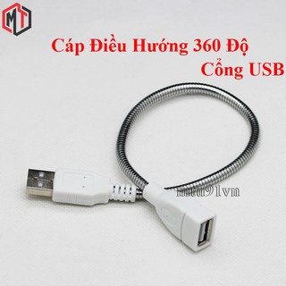 Cáp Nối Dài USB & Điều Hướng 360 Độ Cổng USB 30cm
