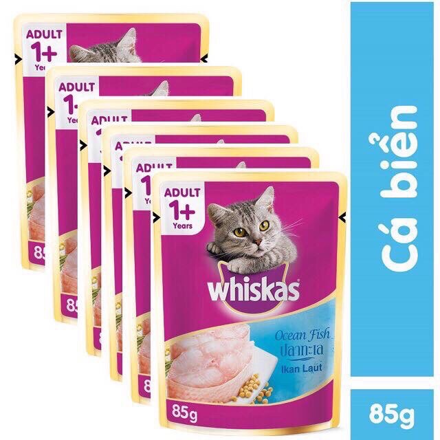 SỐT WHISKAS JUNIOR CHO MÈO CON VỊ CÁ NGỪ