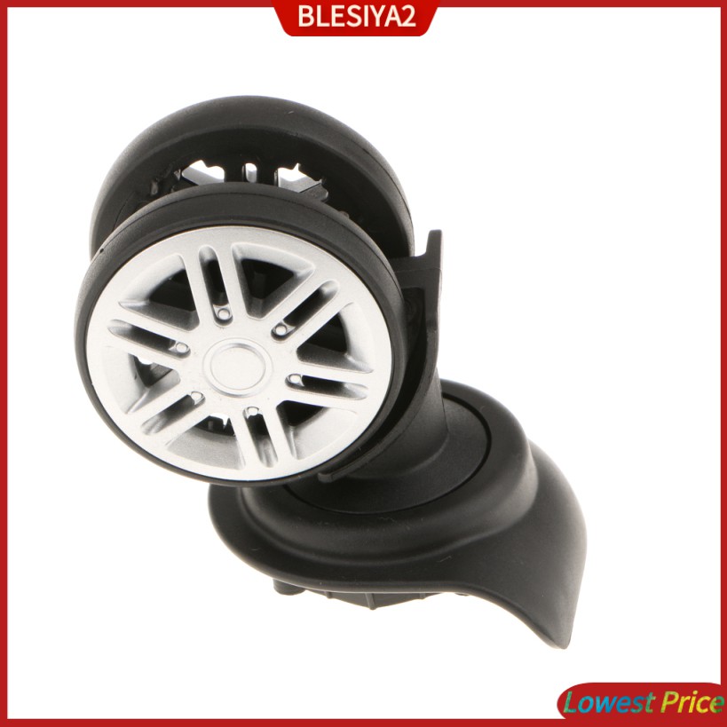 4 x Replacement Luggage Suitcase Wheels Swivel Universal Wheel YJ-002 Black
