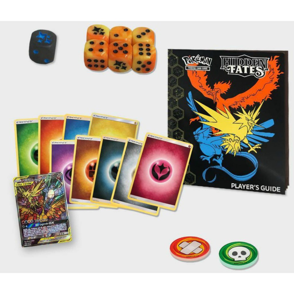 Hộp Elite Trainer Box 10 gói thẻ bài Pokemon TCG: Hidden Fates