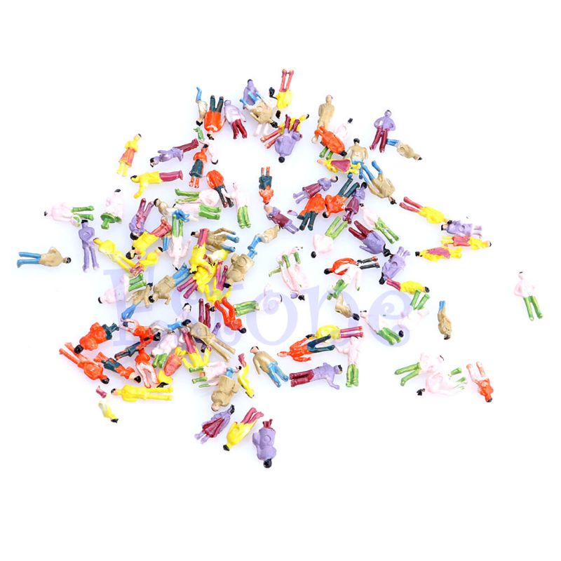 Set 100 mô hình người tỉ lệ 1:150