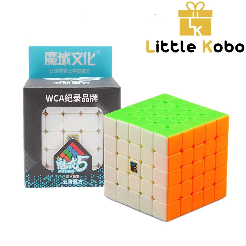 Rubik 5x5 Stickerless MoYu MeiLong MFJS Rubic 5 Tầng