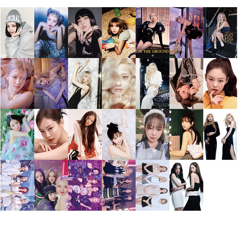 Hộp 54 Ảnh LOMO Card Nhóm Nhạc BLACKPINK 2022 Thẻ