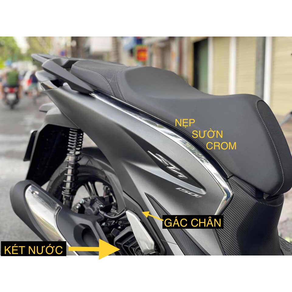 Phụ kiện xe SH 2020-2024  ốp carbon hàng loại I