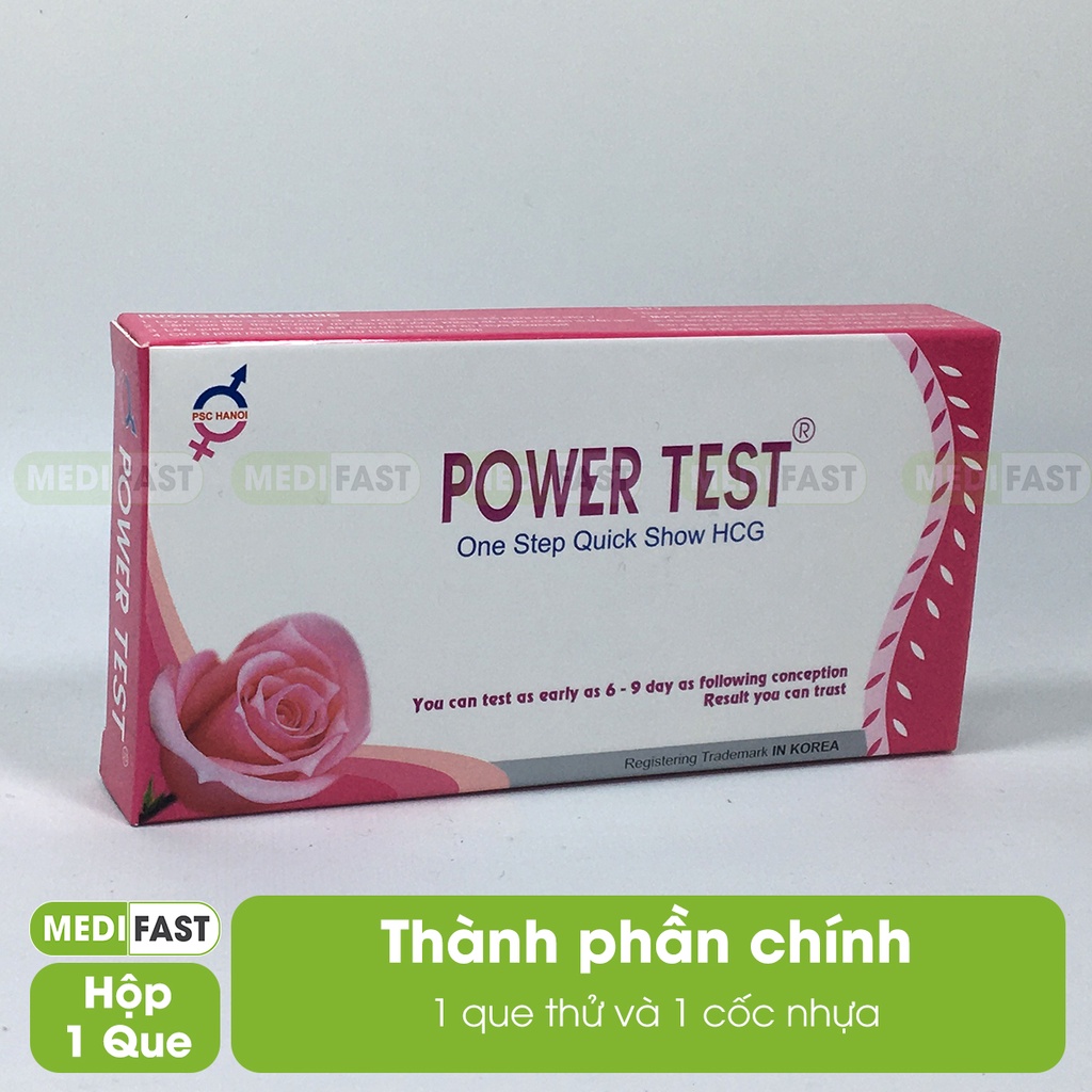 Power Test - Thử thai thế hệ mới, nhanh, chính xác, tiện dụng - Luôn che tên sản phẩm