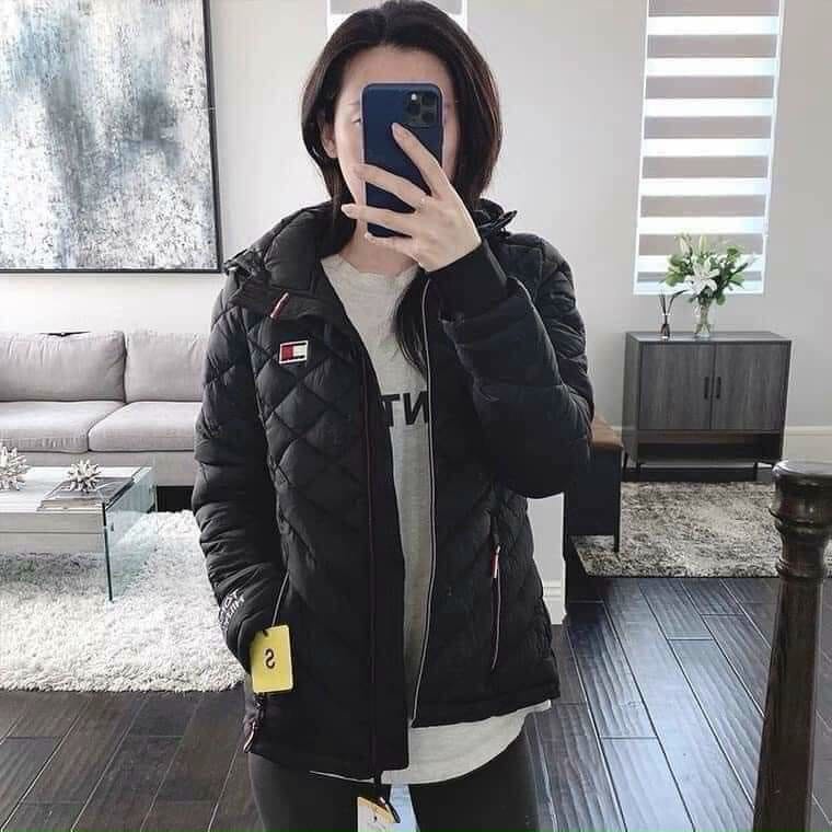 Áo Khoác Phao Nữ Tommy Hilfiger chính hãng
