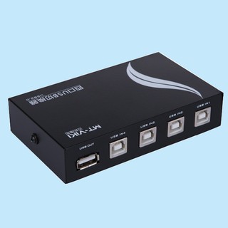 Bộ gộp 4 máy tính dùng chung 1 máy in CHÍNH HÃNG MT-VIKI - Thiết bị chia 4 máy tính dùng chung 1 máy in MT- Viki