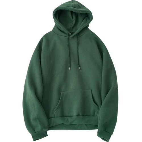 Áo khoác hoodie nỉ nữ trơn form rộng mùa Đông ulzzang Hàn Quốc giá rẻ