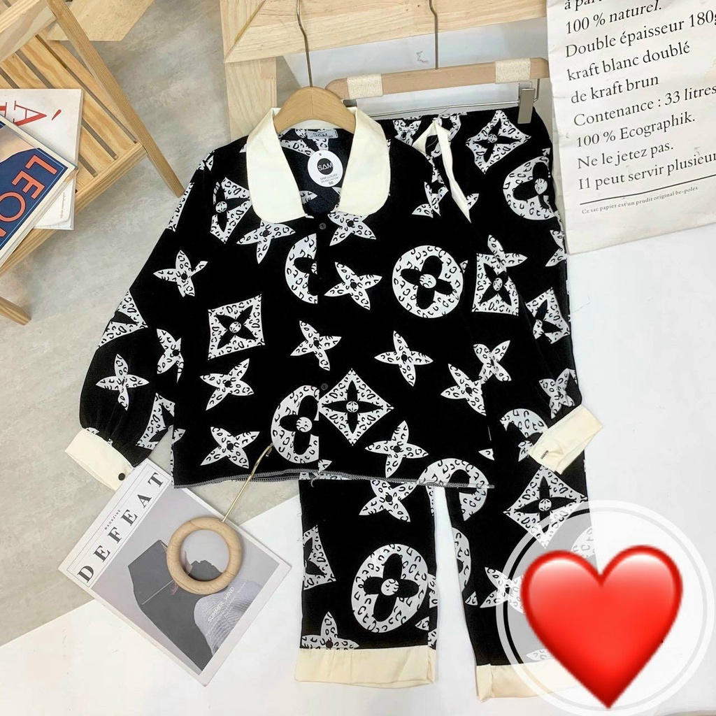 Bộ Pijama - Bộ ngủ nhà dài tay  [ Siêu RẺ  ] chất liệu lụa mango cao cấp , thoáng mát , mềm mịn