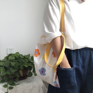 Túi vải họa tiết hoa