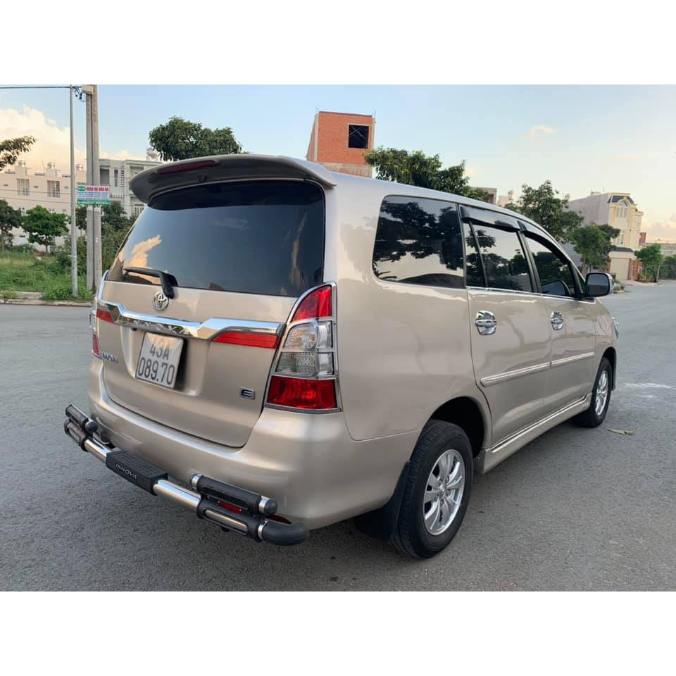 Cản sau 2 ống xe Toyota Innova 2009- 2015 hàng cao cấp