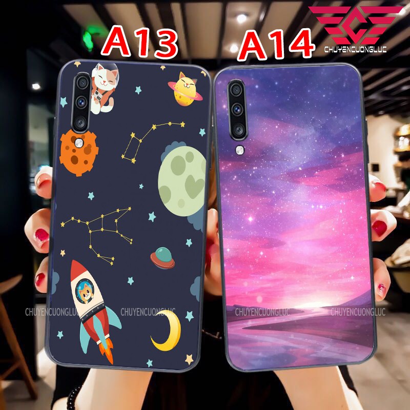 [HOT] ỐP LƯNG SAMSUNG A20 - A30 - A50 - A70 - A50S - A30S  IN HÌNH NGÂN HÀ VŨ TRỤ SIÊU ĐẸP